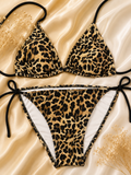 Savanna Leopard Bikini Takımı