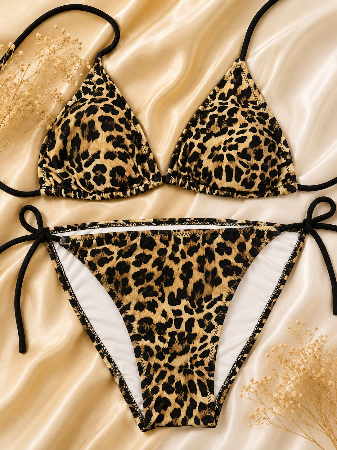 Savanna Leopard Bikini Takımı