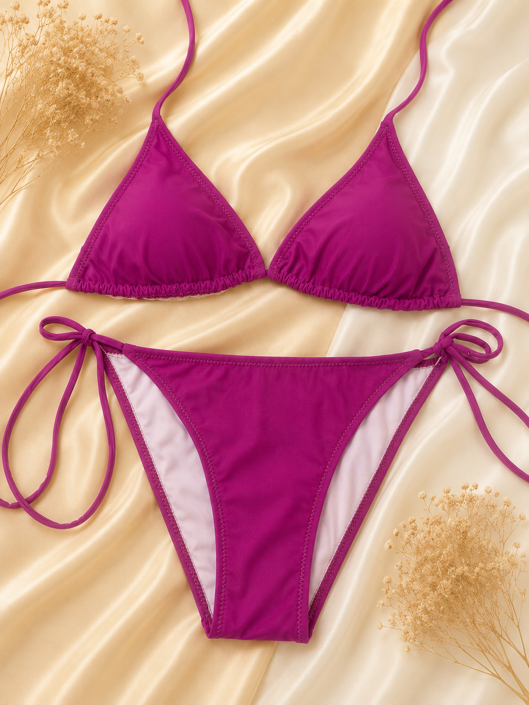 Fuchsia Glow Bikini Takımı