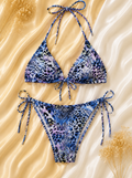 Blue Wild Bikini Takımı