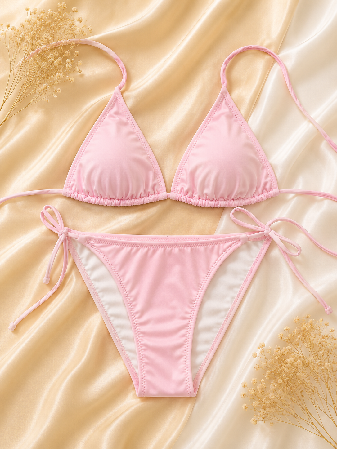 Blush Pink Bikini Takımı